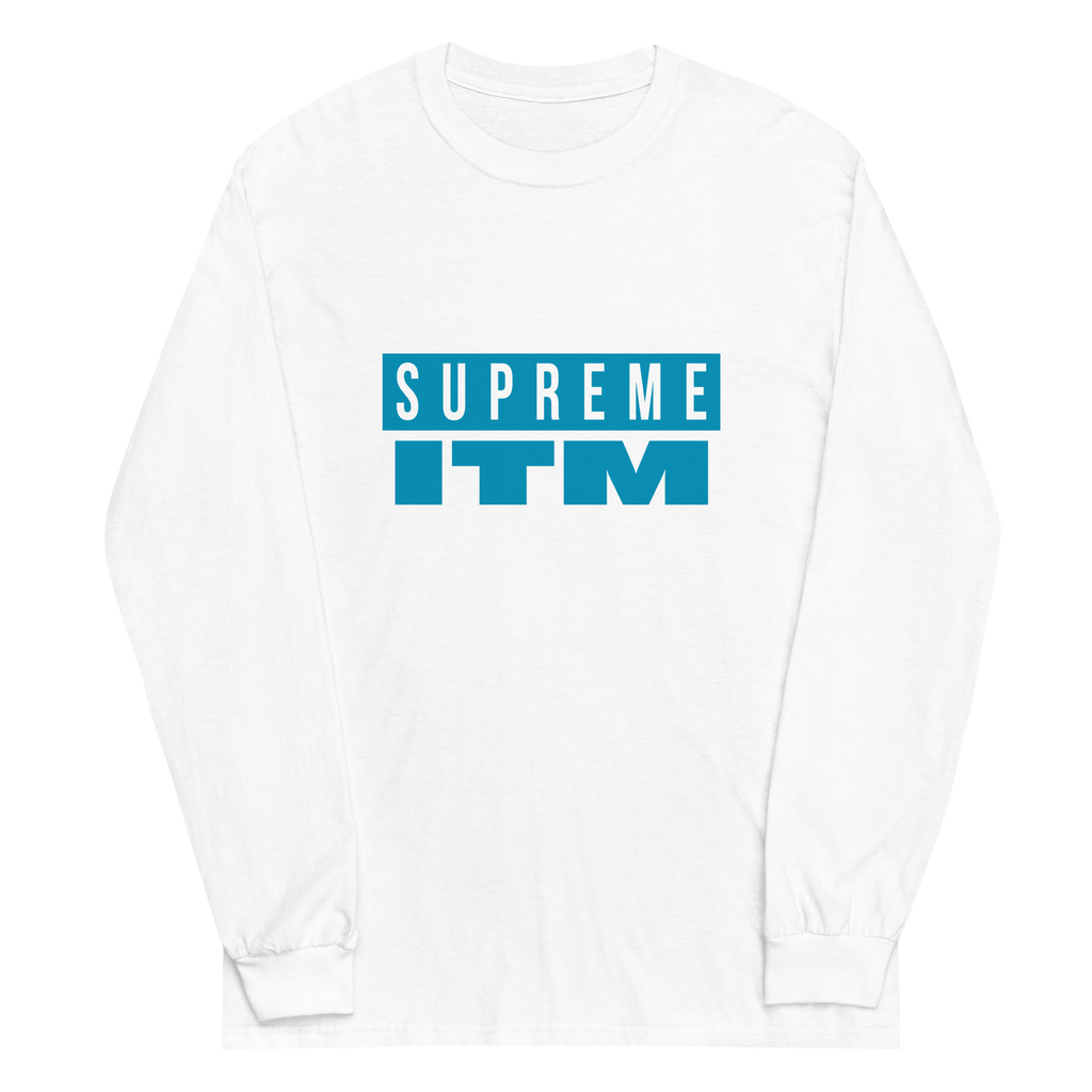 T shirt manches longues Supreme ITM Aqua