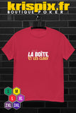 T-shirt | ALL IN/La boîte (Cardinal)