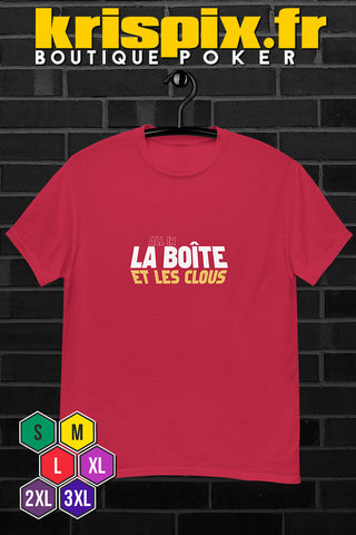 T-shirt | ALL IN/La boîte (Cardinal)