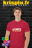 T-shirt | ALL IN/La boîte (Cardinal)
